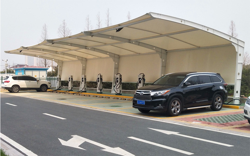 防水屋面织物耐候棚车帐篷